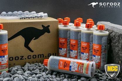 Chemical anchor stud 24 x 300mm GAL Carton 20