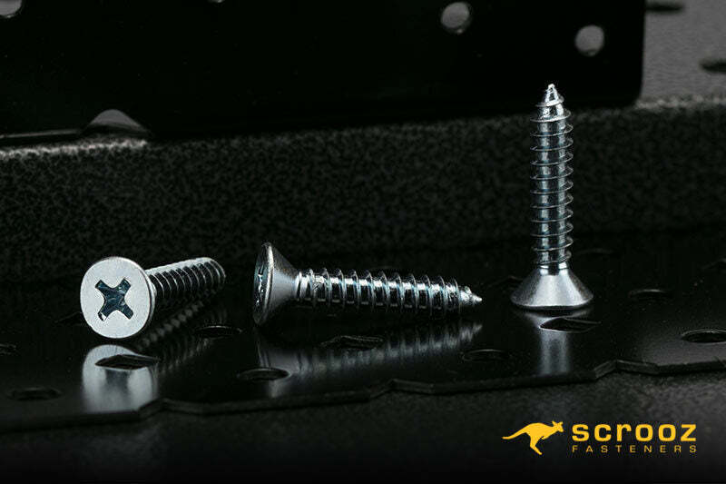 4g x 20mm Self Tapping Screws CSK BZP CTN 4000