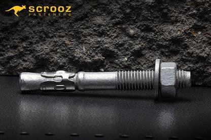 Through Bolts Gal 12 x 140mm trade box of 20