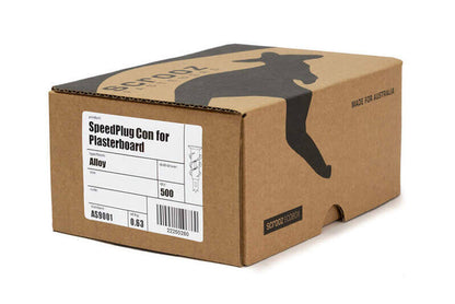 Speedplug contract plaster fixings metal carton 2000