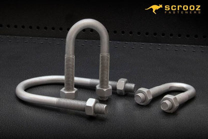 M12 x 168 x 220 U Bolts HDG Box 10 (150NB)