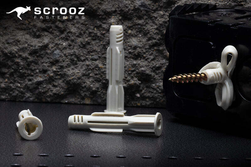 UniPlugs 8mm x 50 for 8-10g Screw Grab Pack 50