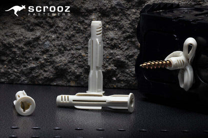 UniPlugs 10mm x 60 for 12-14g Screws Grab Pack 50