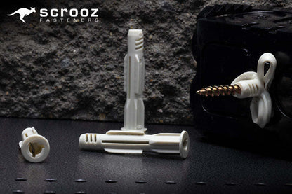 UniPlugs 10mm x 60 for 12-14g Screw Carton 1000