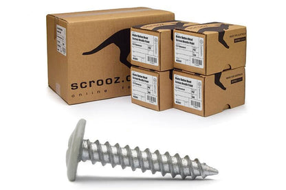 Wafer Button Needle Gal Shale Grey 8g x 25mm CTN 4000