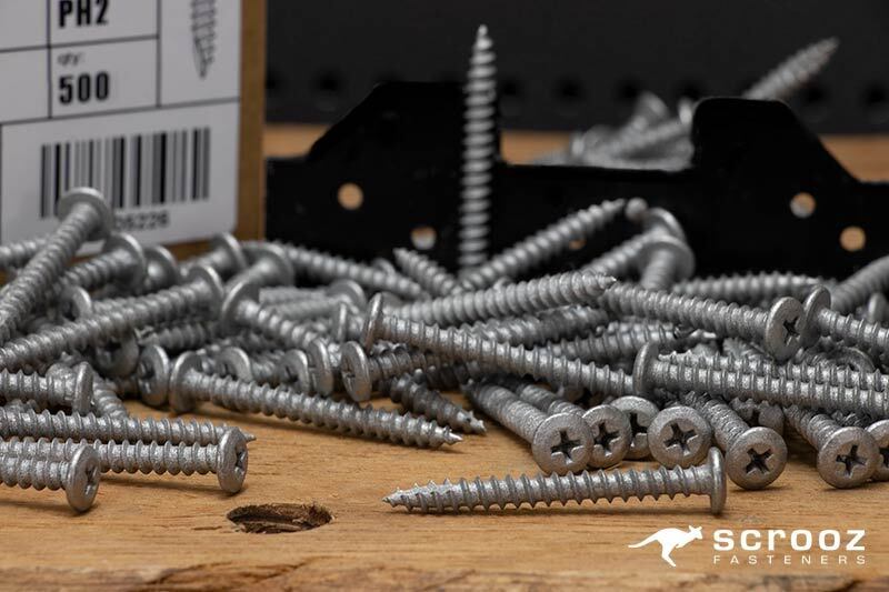 Wafer T17 Galvanised 10g x 25mm Box 500