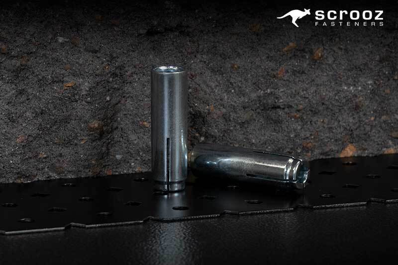 Drop in Anchors ETA BZP 10 x 40mm Box 50