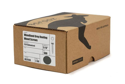 Woodland Grey 12g x 25mm Roof T17 Screw Box 500