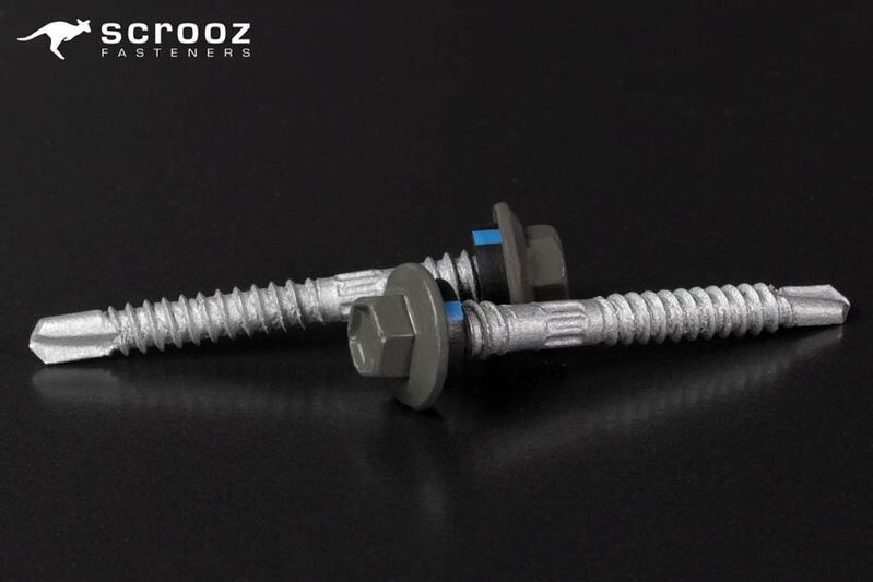 Woodland Grey 12g x 48mm Roof Tek Screw CTN 1000
