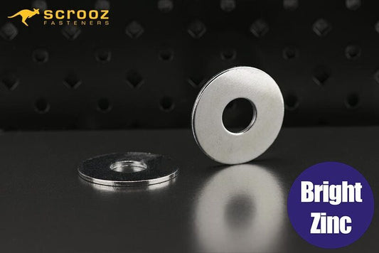 Mudguard washers M10 x 32mm zinc pack 25