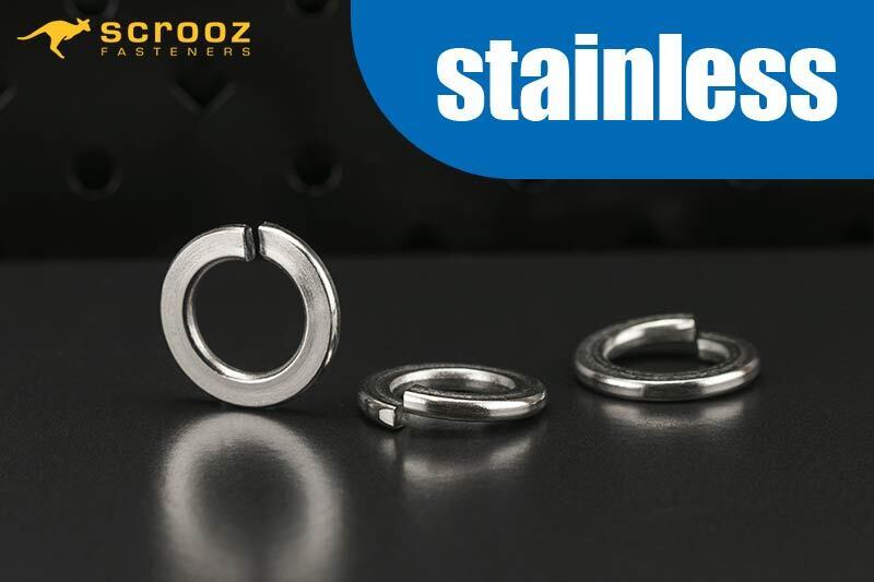 M8 spring washers stainless steel 304 box 250