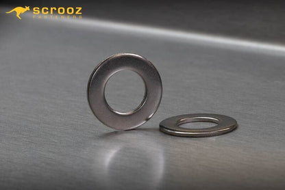 M5 plain flat washers stainless steel 316 2000