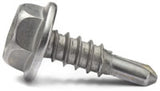 Hex Head Metal Tek Screws Gal