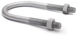 U Bolts Round Galvanised and Stainless